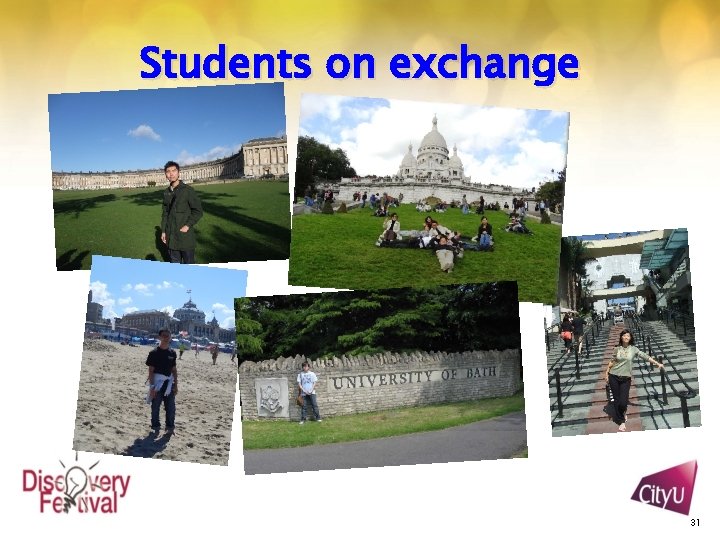 Students on exchange 31 