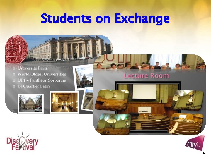 Students on Exchange 33 