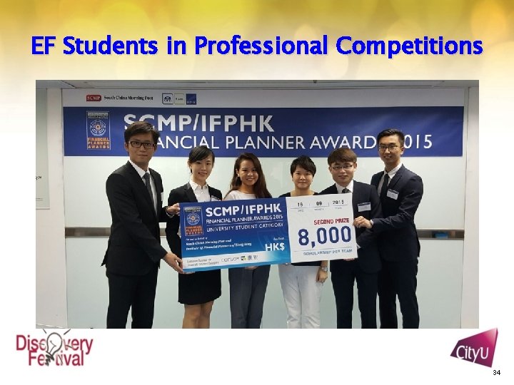 EF Students in Professional Competitions 34 
