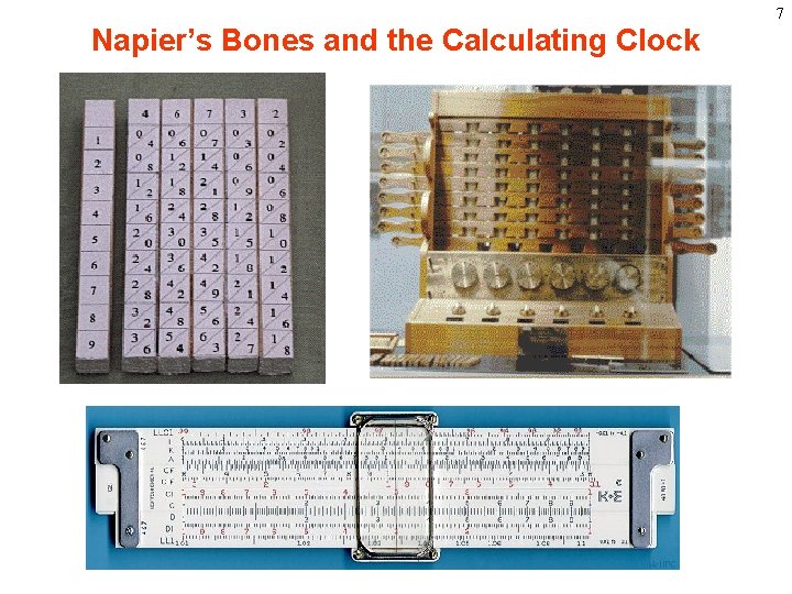 7 Napier’s Bones and the Calculating Clock 