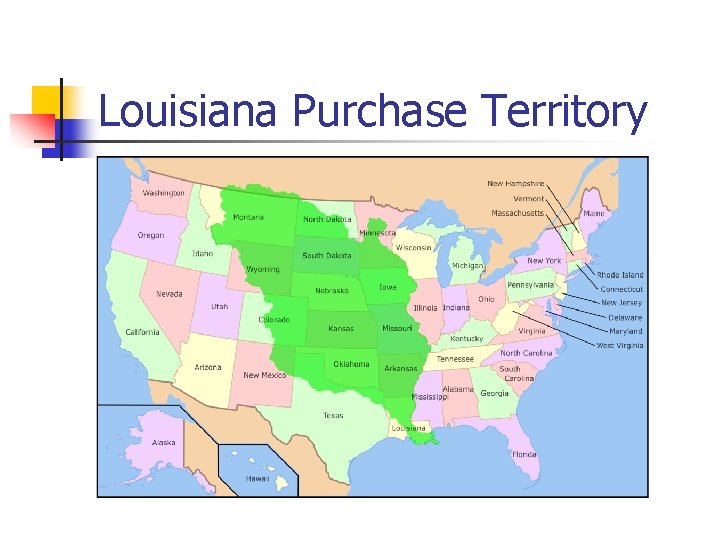 Louisiana Purchase Territory 