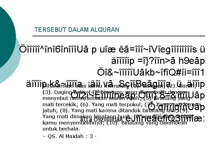 TERSEBUT DALAM ALQURAN Öîîîîî^înî 6înîîîUã p uîæ êã=îîî~îVîegîîîîs ü äîîîîip =î}? îîn>ã h 9