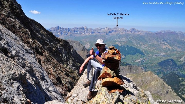 La Peña Collarada (2886 m) . . . 