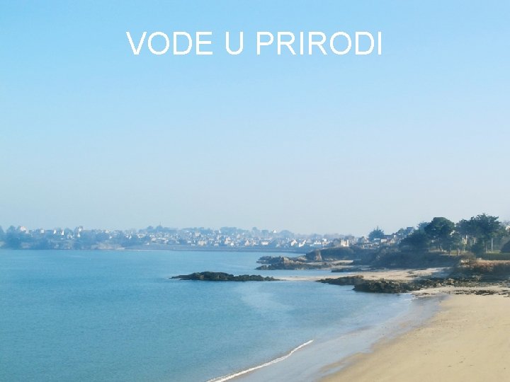 VODE U PRIRODI 