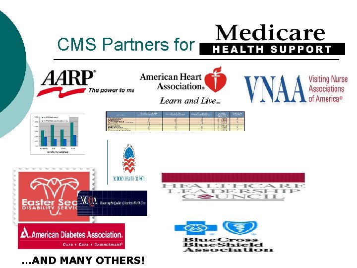 CMS Partners for …AND MANY OTHERS! 