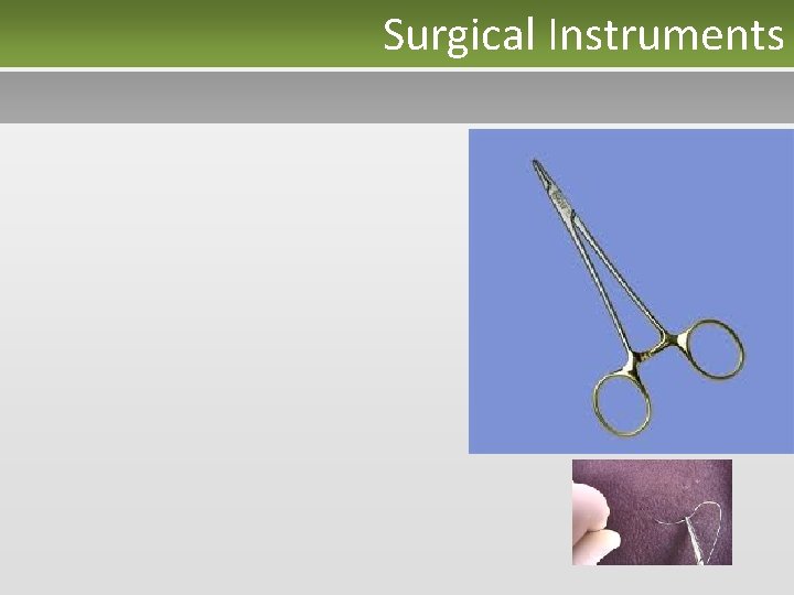 Surgical Instruments 