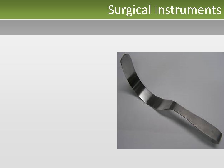 Surgical Instruments 