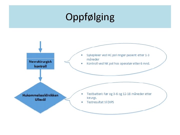 Oppfølging 