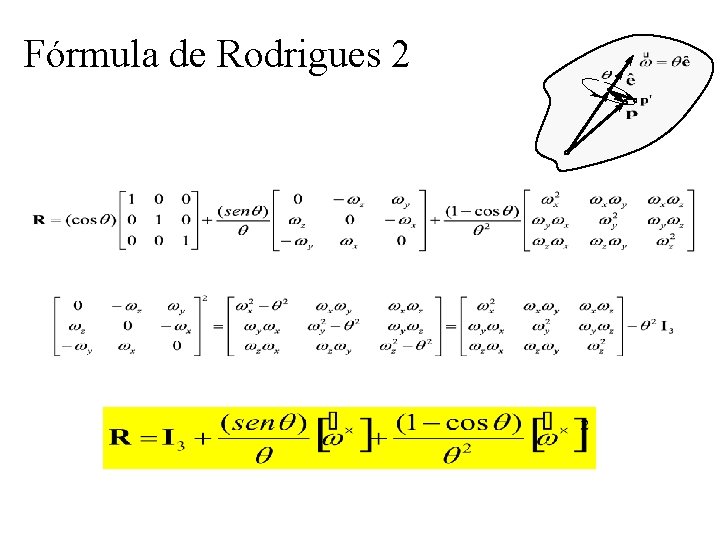 Fórmula de Rodrigues 2 