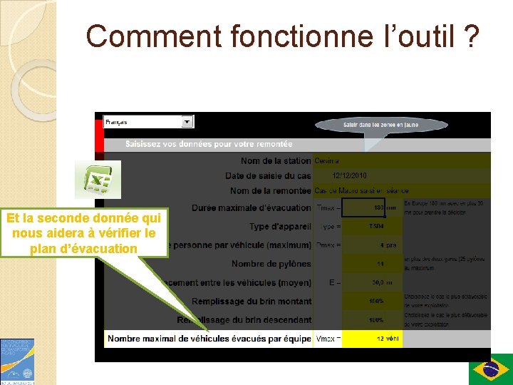 Comment fonctionne l’outil ? Et la seconde donnée qui nous aidera à vérifier le