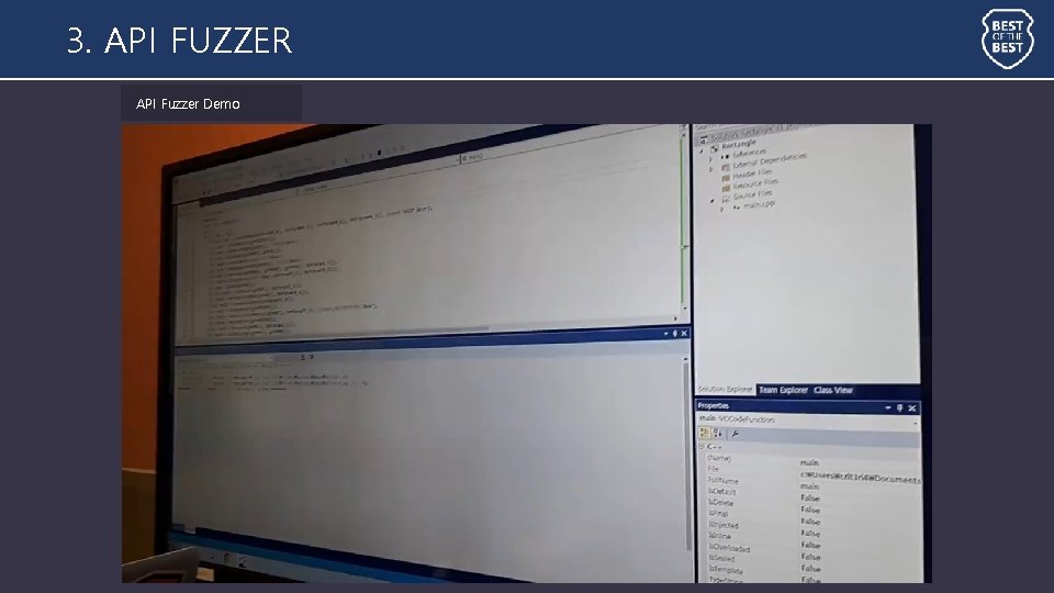 3. API FUZZER API Fuzzer Demo 3. API FUZZER API Fuzzer Demo