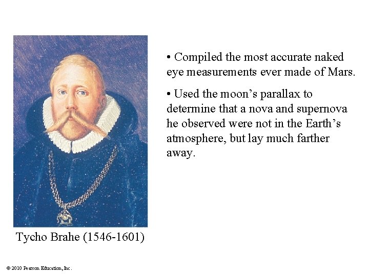  • Compiled the most accurate naked eye measurements ever made of Mars. •