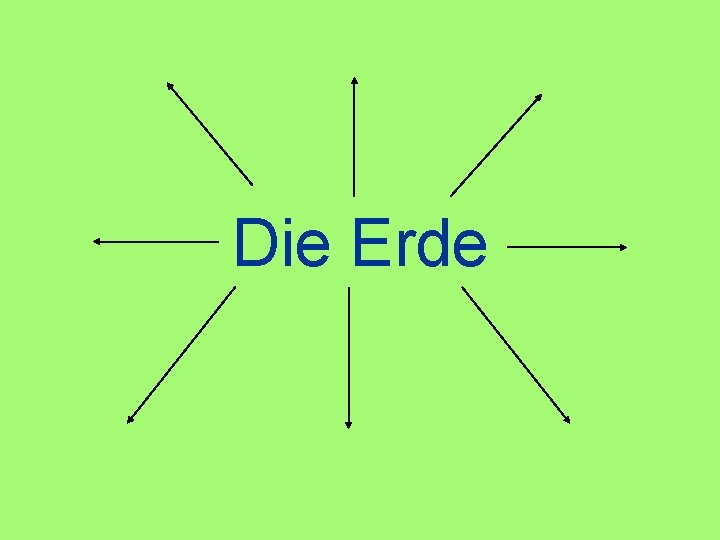 Die Erde 