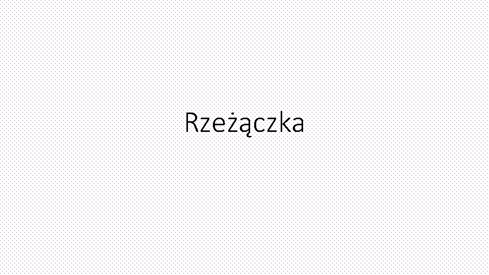 Rzeżączka 