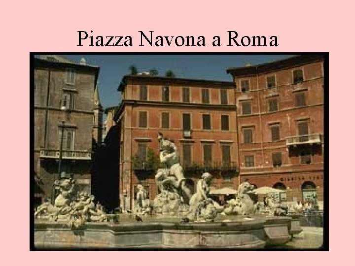 Piazza Navona a Roma 