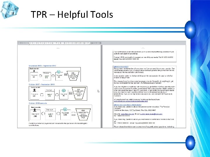 TPR – Helpful Tools 