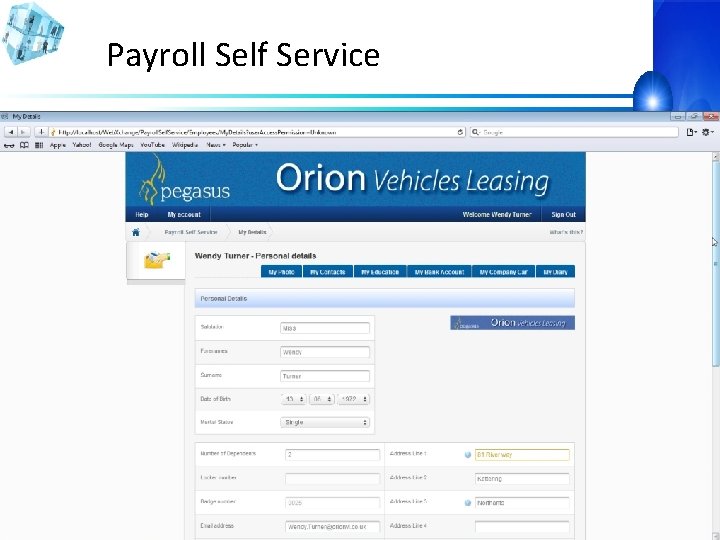 Payroll Self Service 