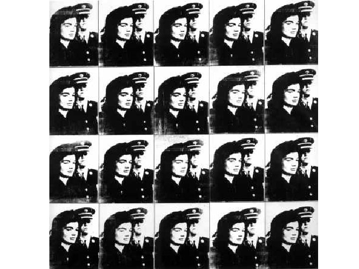  • Andy Warhol : Twenty Jackies (Vingt Jackies) - 1964 - acrylique et