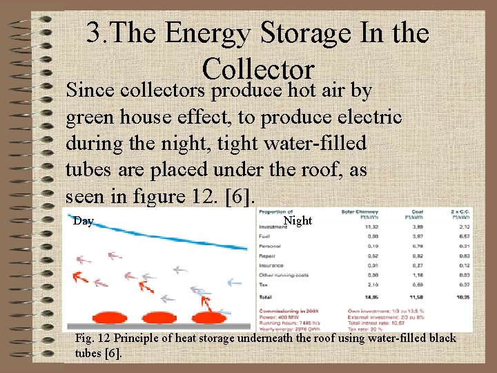3. The Energy Storage In the Collector Since collectors produce hot air by green