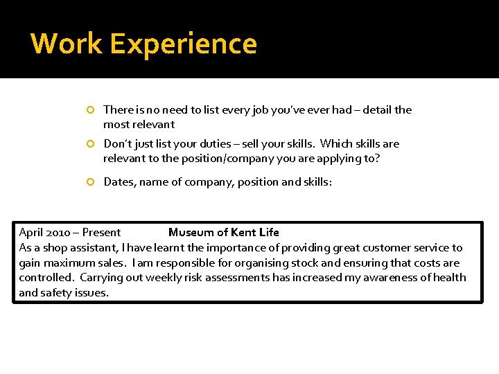 Effective Cvs What Is A Cv What Is