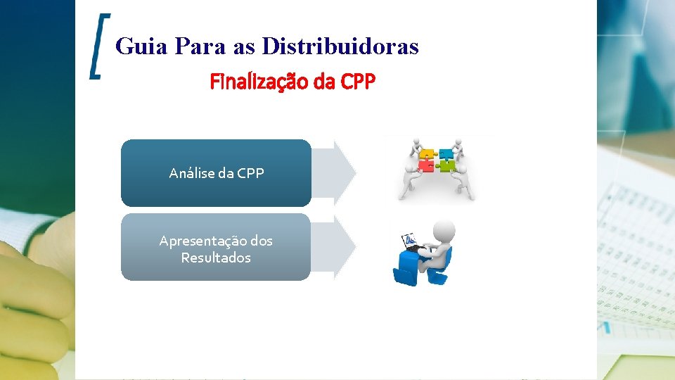 Guia Para as Distribuidoras Finalização da CPP Análise da CPP Apresentação dos Resultados 