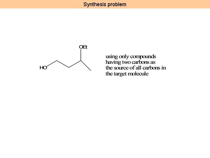 Synthesis problem 