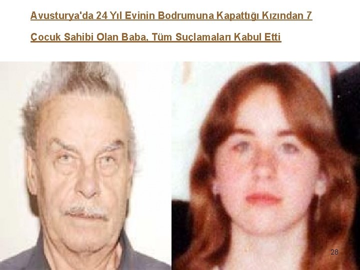 Avusturya'da 24 Yıl Evinin Bodrumuna Kapattığı Kızından 7 Çocuk Sahibi Olan Baba, Tüm Suçlamaları