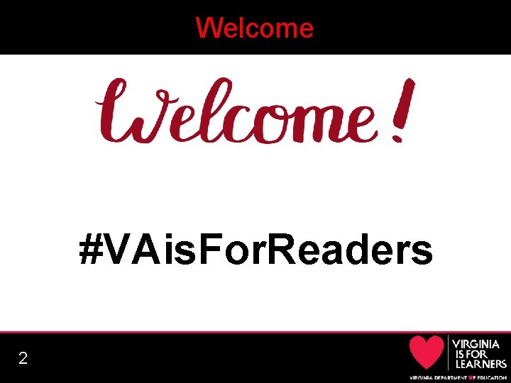 Welcome #VAis. For. Readers 2 