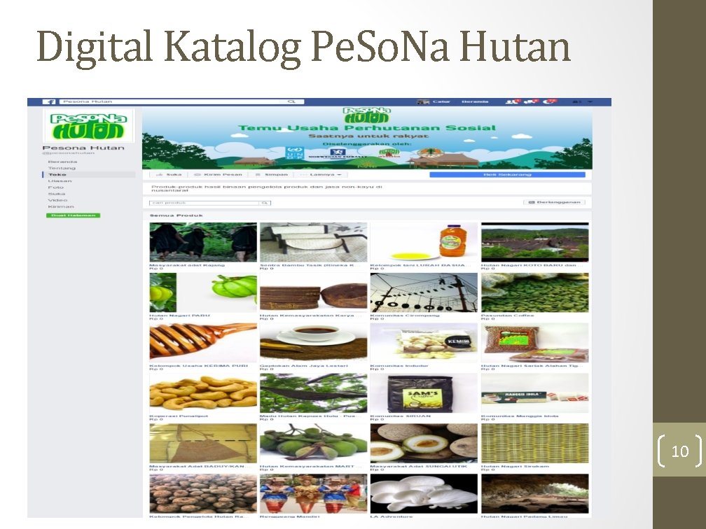 Digital Katalog Pe. So. Na Hutan 10 