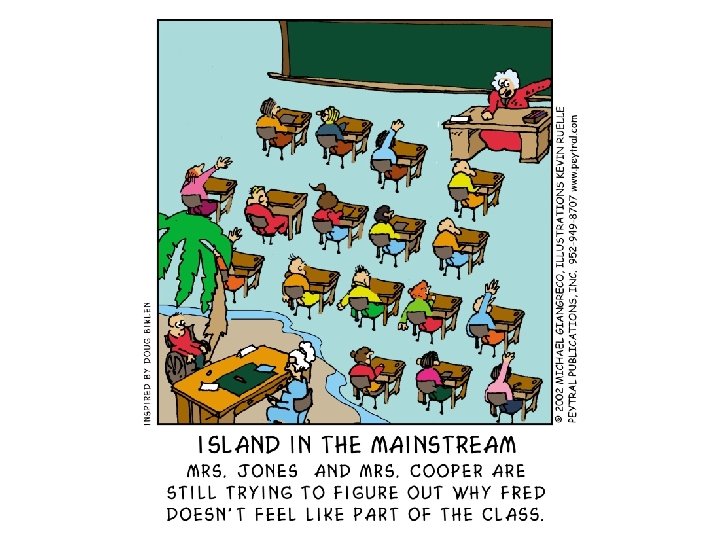 Island in the Mainstream cartoon 