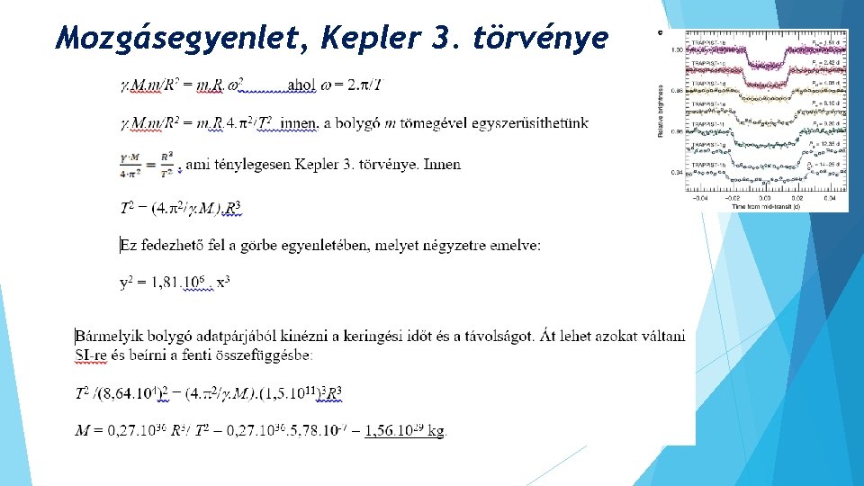 Mozgásegyenlet, Kepler 3. törvénye 