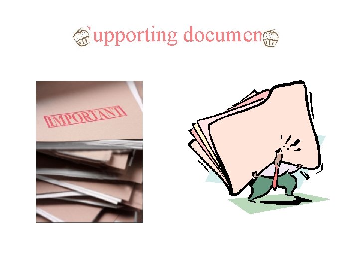 Supporting documents 