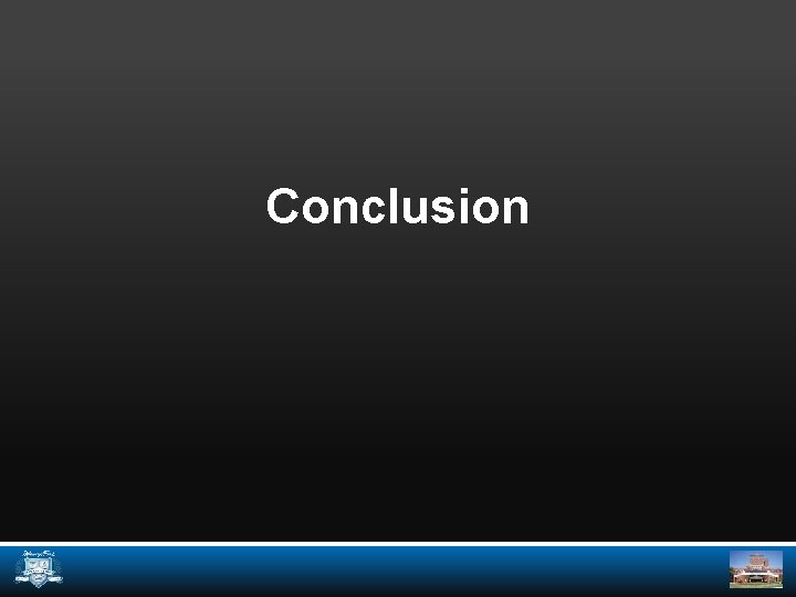 Conclusion 