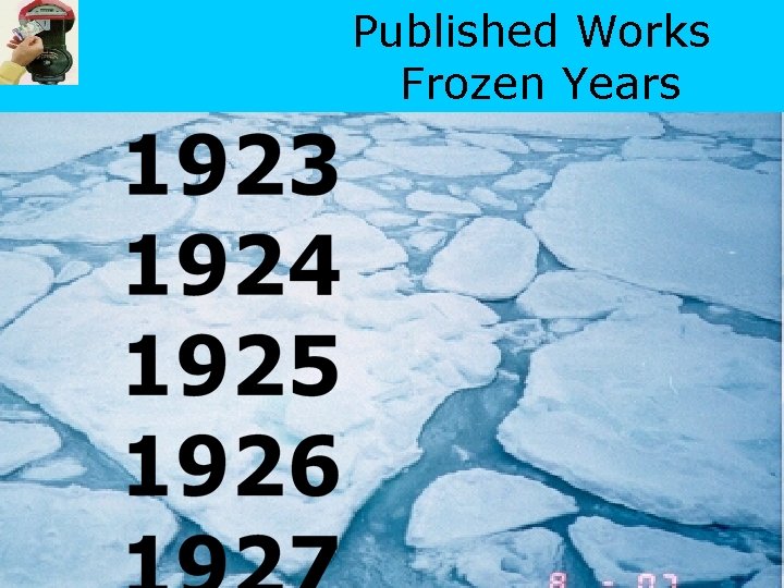 Published Works Frozen Years 