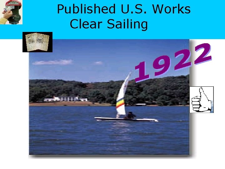 Published U. S. Works Clear Sailing 