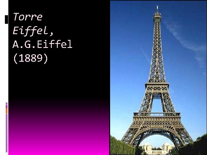 Torre Eiffel, A. G. Eiffel (1889) 