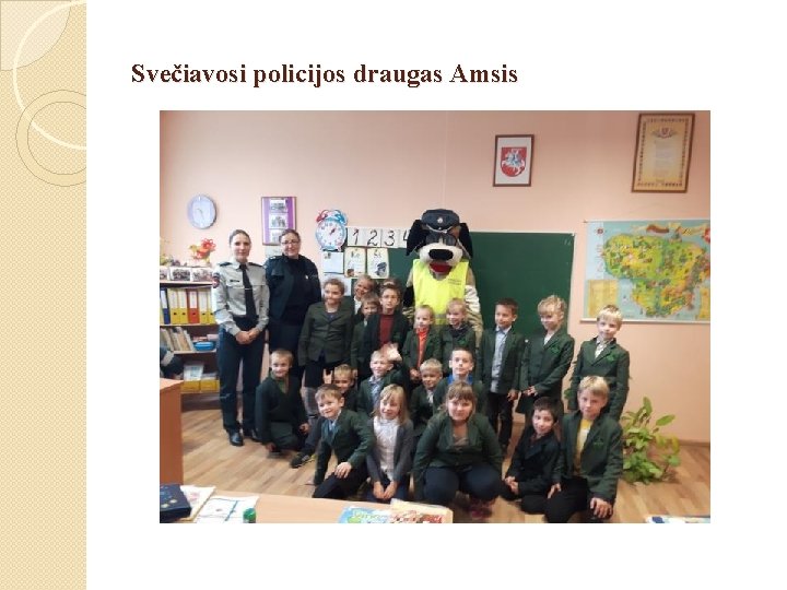 Svečiavosi policijos draugas Amsis 