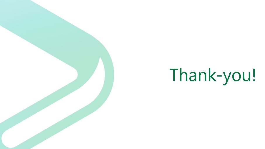 Thank-you! 