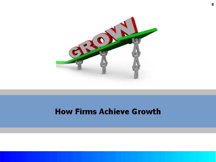 8 How Firms Achieve Growth Copyright © 2017 by Mc. Graw-Hill Education. This is