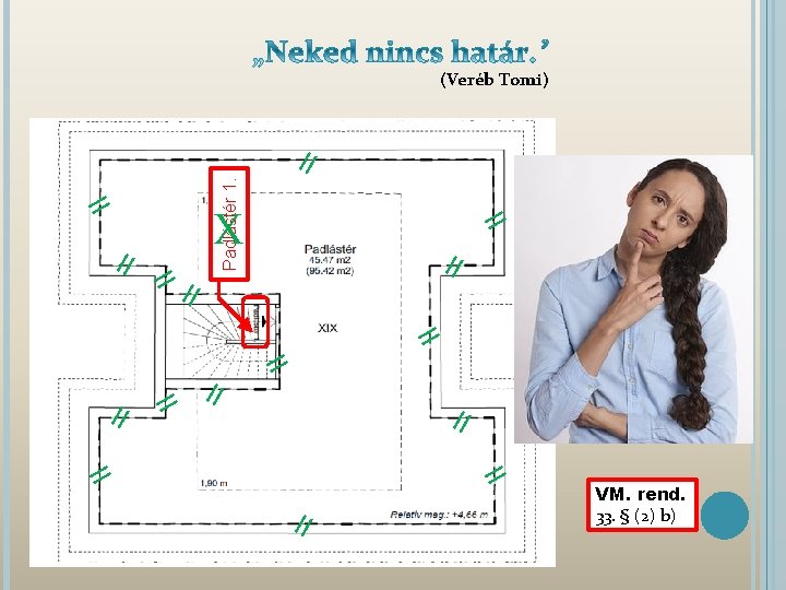 (Veréb Tomi) = X = = Padlástér 1. = = = VM. rend. 33.