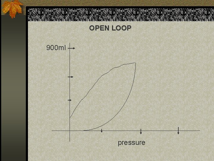 OPEN LOOP 900 ml pressure 