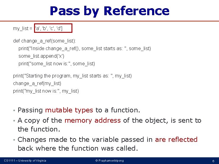 More Functions CS 1111 Introduction to Programming Spring