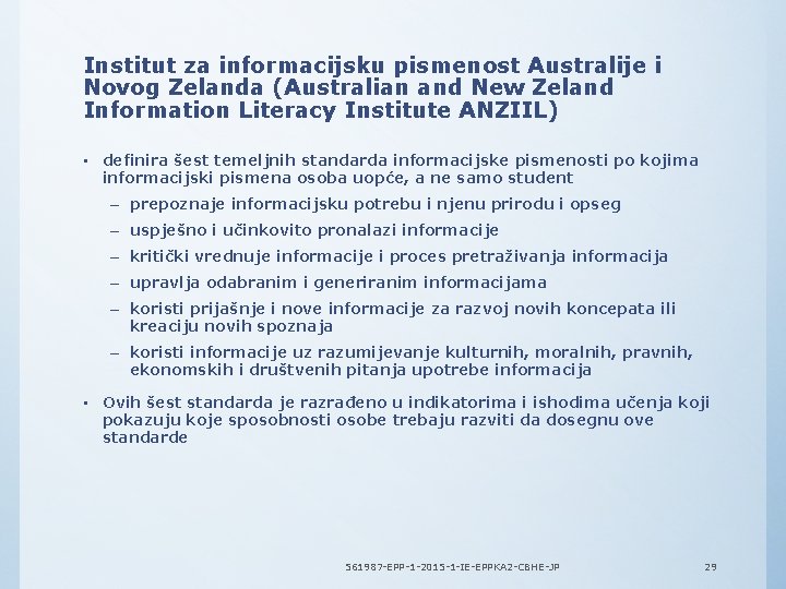 Institut za informacijsku pismenost Australije i Novog Zelanda (Australian and New Zeland Information Literacy