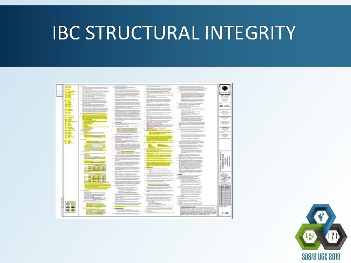 IBC STRUCTURAL INTEGRITY 