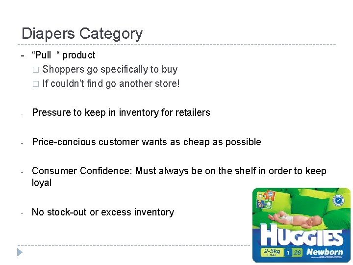 How KimberlyClark Keeps Costco in Diapers Hsn Dalg