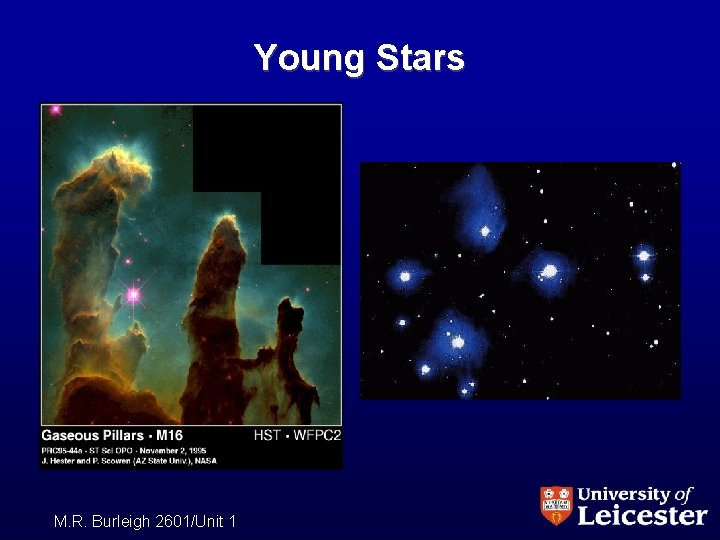 Young Stars M. R. Burleigh 2601/Unit 1 