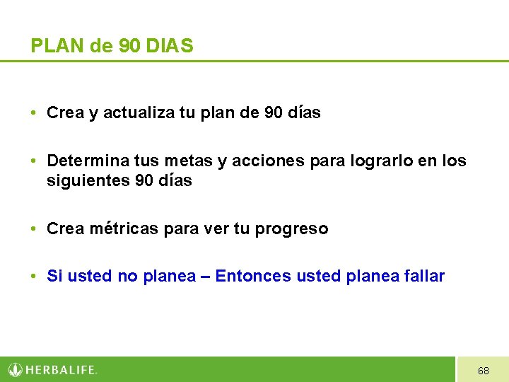 PLAN de 90 DIAS • Crea y actualiza tu plan de 90 días • PLAN de 90 DIAS • Crea y actualiza tu plan de 90 días •