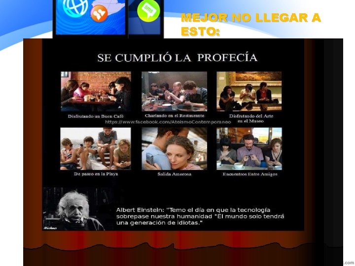 MEJOR NO LLEGAR A ESTO: MEJOR NO LLEGAR A ESTO: