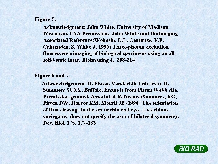 Figure 5. Acknowledgment: John White, University of Madison Wisconsin, USA Permission. John White and