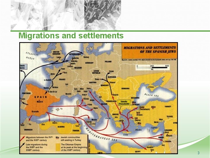 Migrations and settlements 3 